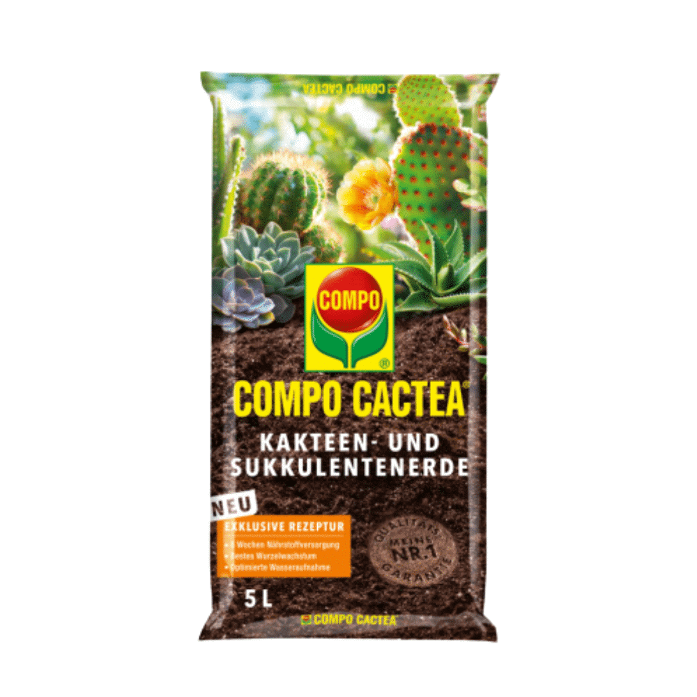 Compo Εξειδικευμένο Φυτόχωμα για Κάκτους & Παχύφυτα 5L
